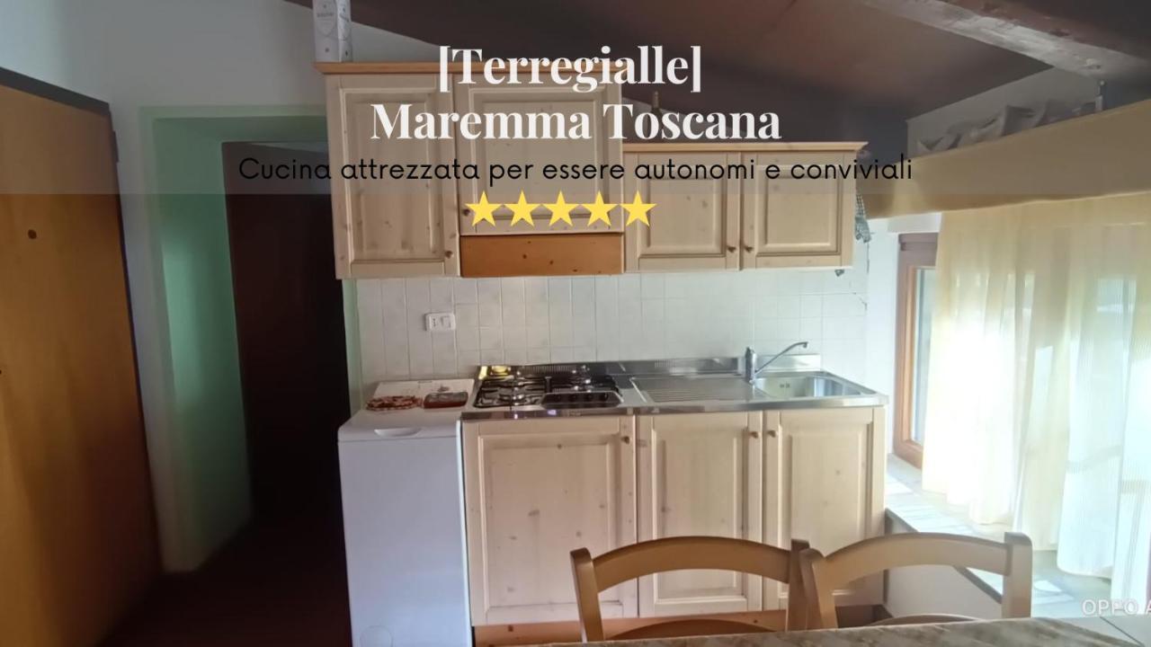 38-Volpini House In Amiata - Val D'Orcia, Saturnia, Feste&Sagre Кастел дел Пиано Екстериор снимка