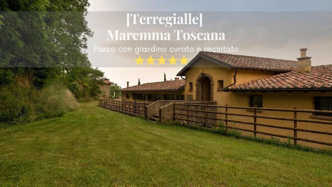 38-Volpini House In Amiata - Val D'Orcia, Saturnia, Feste&Sagre Кастел дел Пиано Екстериор снимка