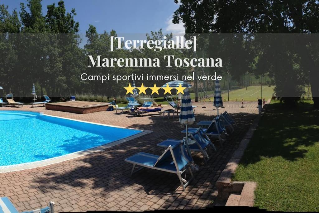 38-Volpini House In Amiata - Val D'Orcia, Saturnia, Feste&Sagre Кастел дел Пиано Екстериор снимка